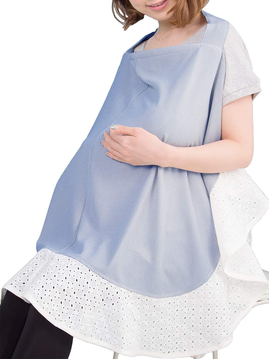 スウィートマミー(Sweet Mommy) 大判フリル授乳ケープ sp5019