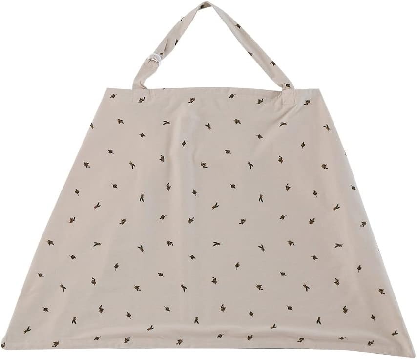 プッパプーポ(PUPPAPUPO) 授乳ケープ ポーチ付き 天竺ニット×ガーゼ 303289