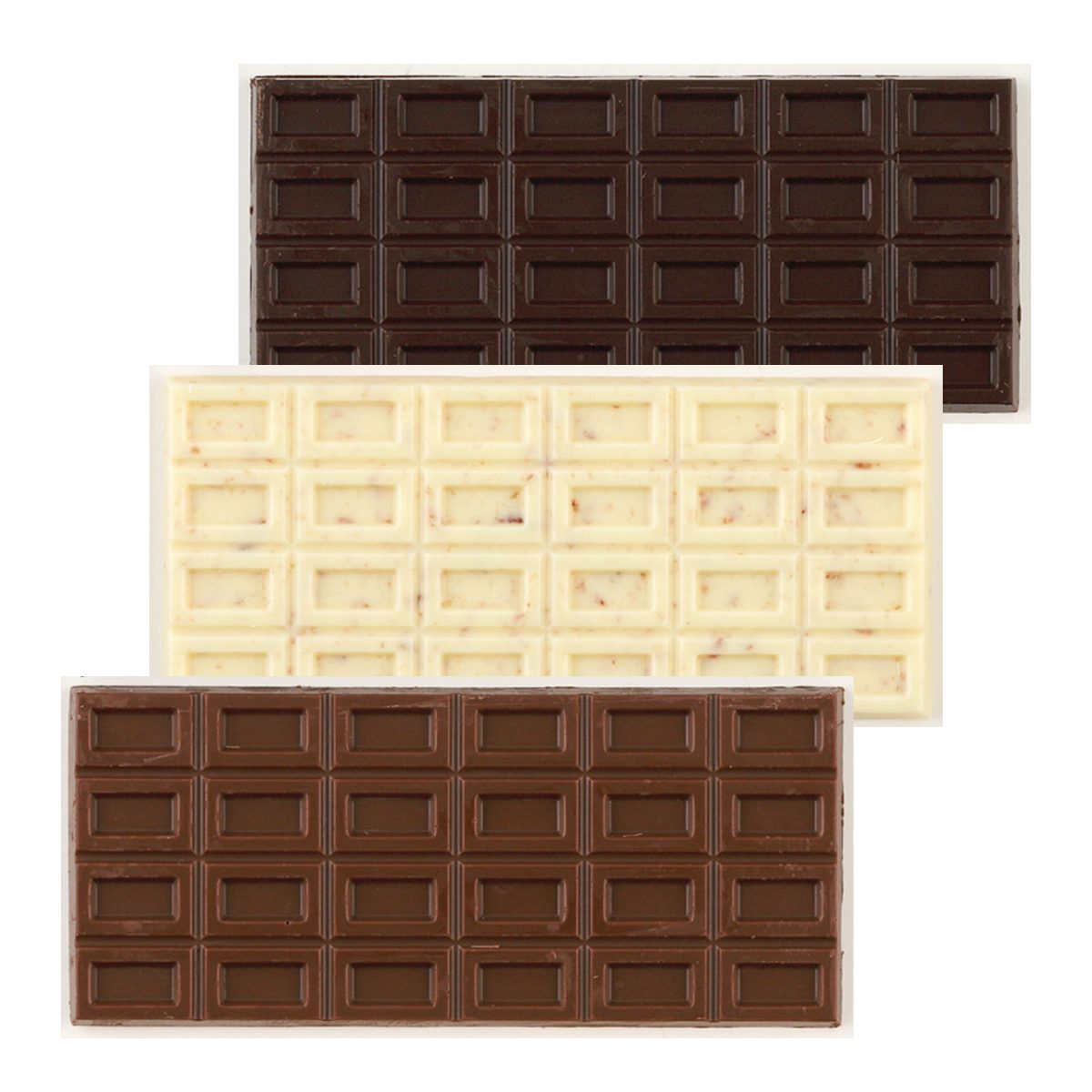 岡畑農園 梅の板ちょこ 3種×1枚セット 計3枚入