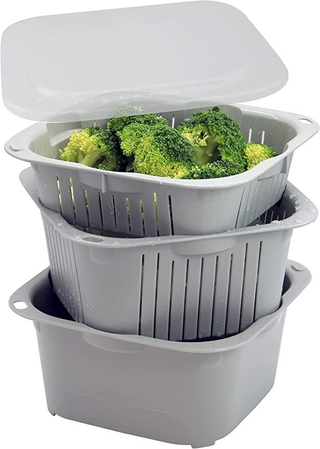 シービージャパン(CB JAPAN) atomico 下ごしらえに便利な抗菌ザルバットセット