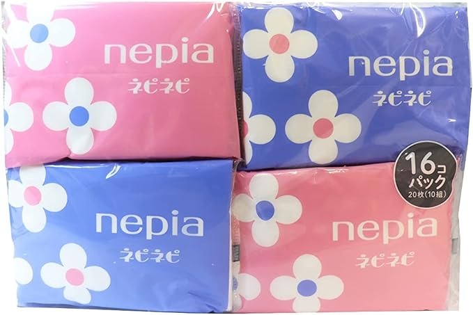 王子ネピア ネピア ネピネピ ポケットティシュ 16個パック