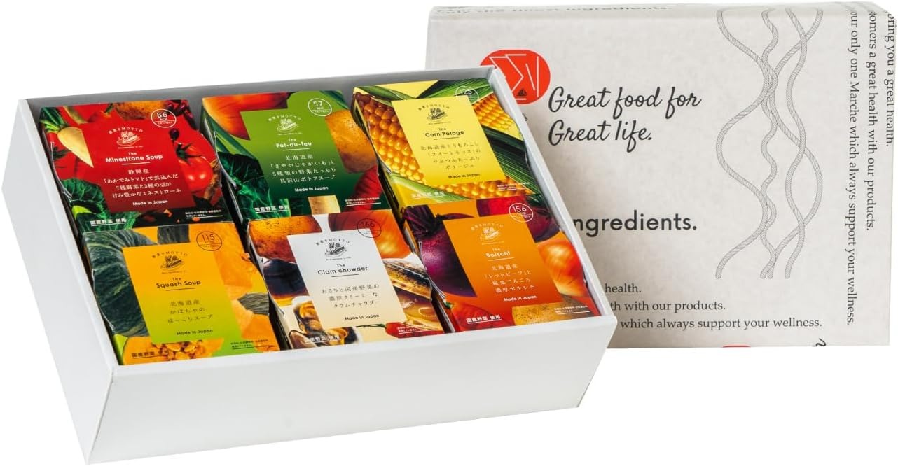 モンマルシェ 野菜をMOTTO スープ6個ギフトセット