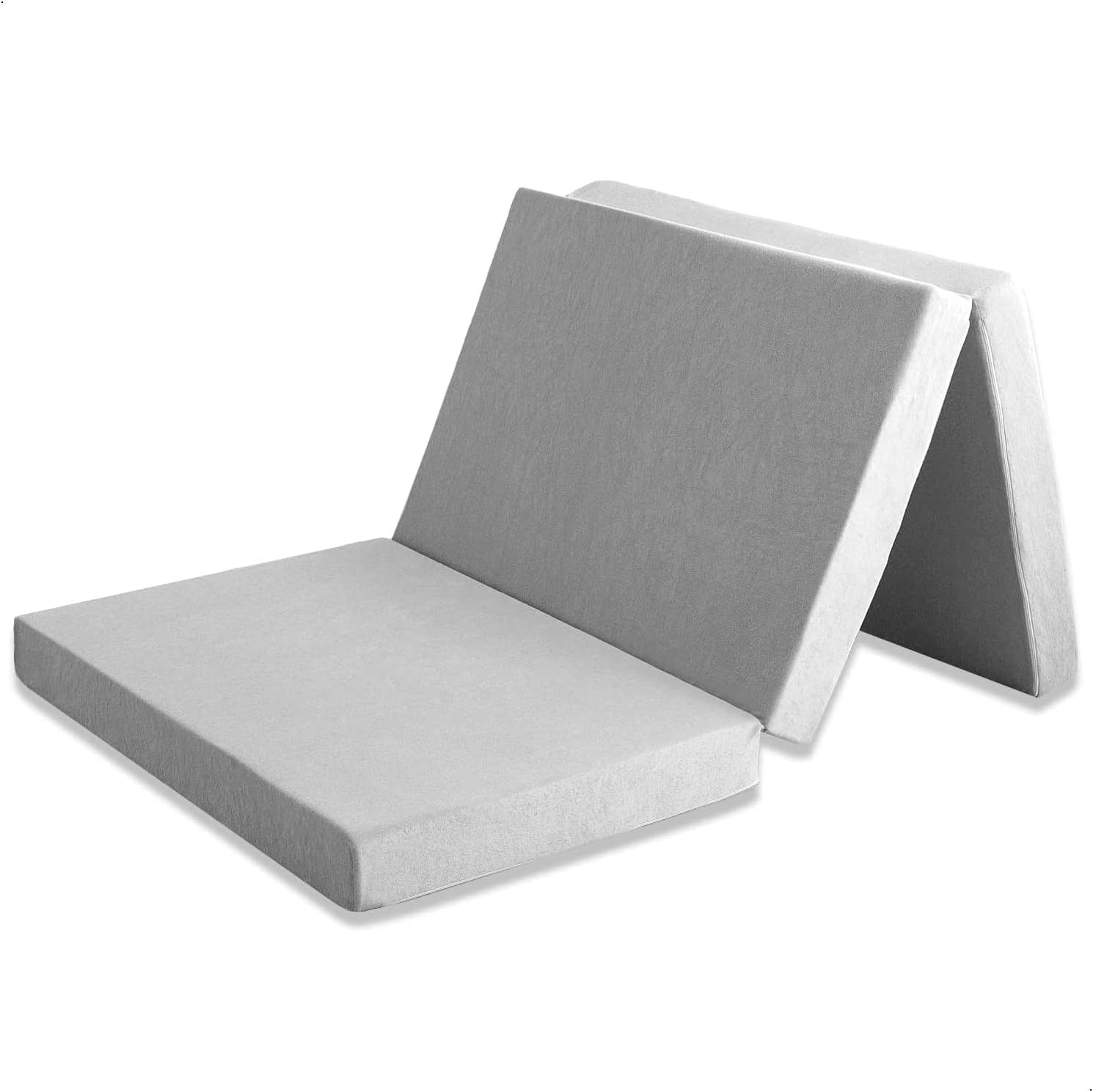 タンスのゲン 新技術 三つ折り 厚み10cm ボンネルコイル マットレス 77500012