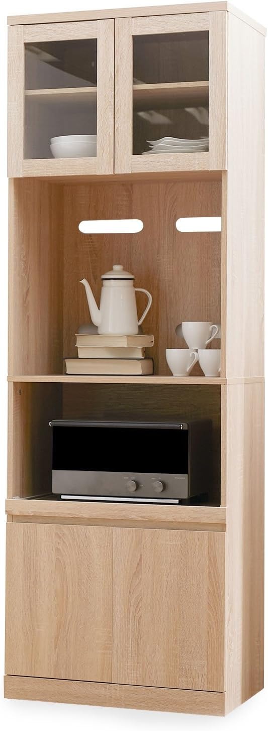 ロウヤ(LOWYA) 食器棚 レンジボード 26LD5_T8DQRF