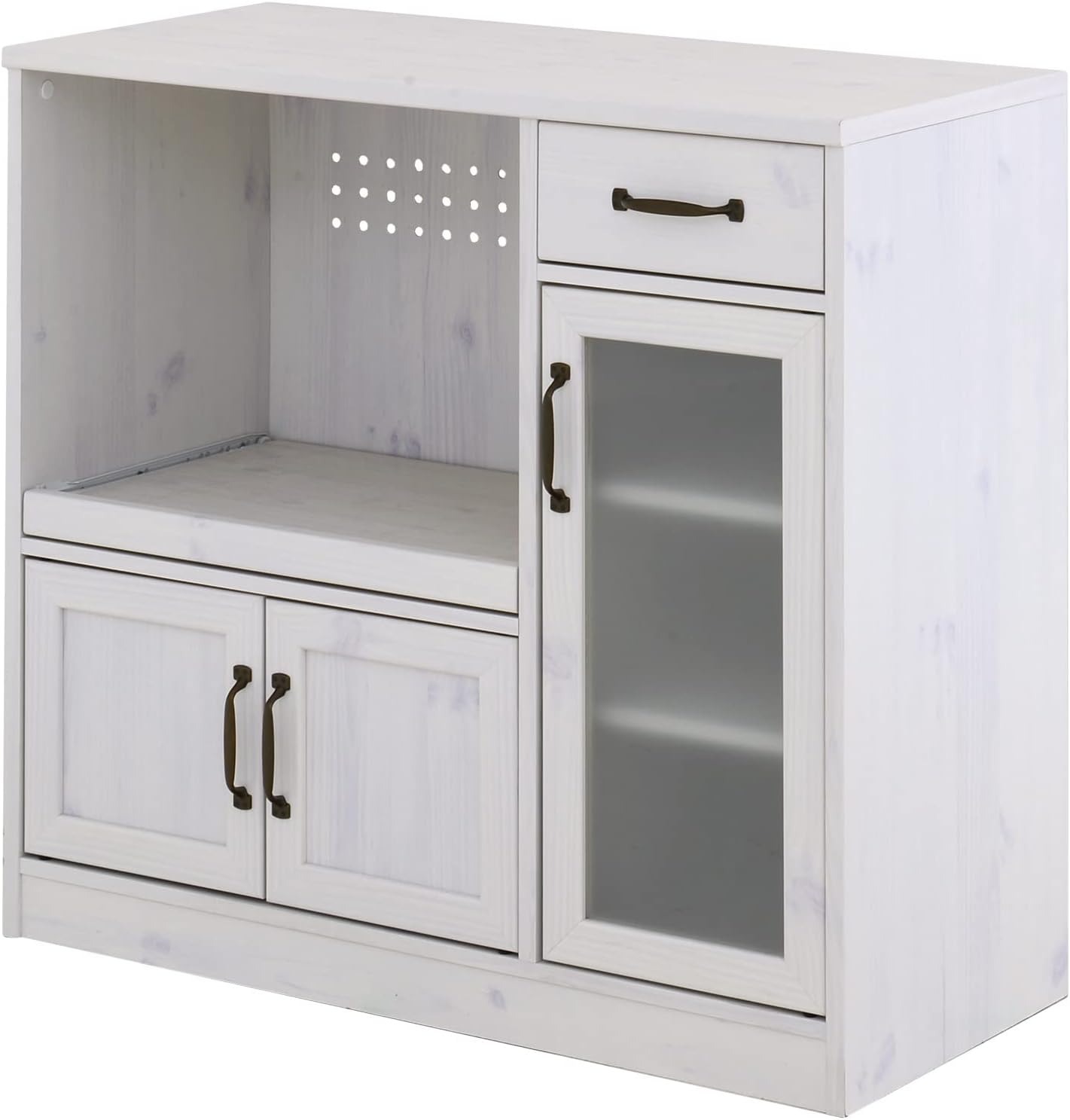 セサミ(SESAME) 食器棚 ラフィ LU80-90L