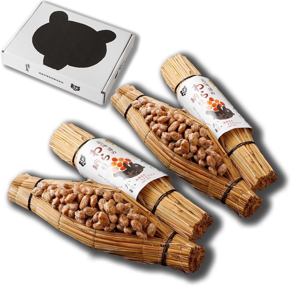 道南平塚食品 くま納豆 北海道のわら納豆 大粒