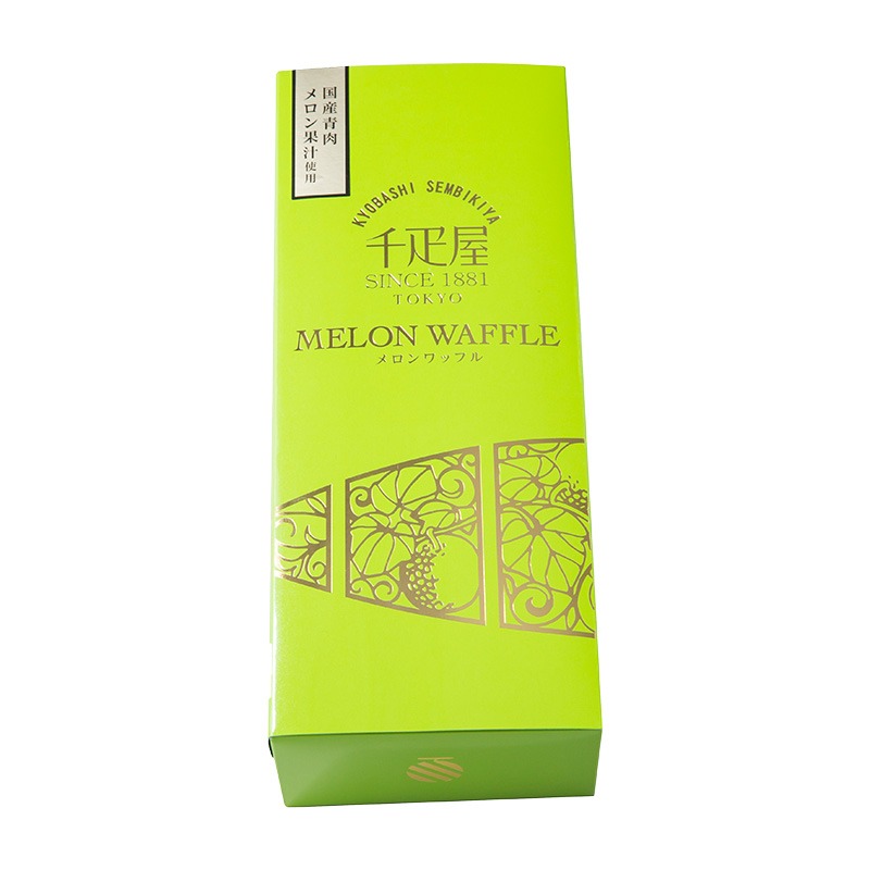 京橋千疋屋 メロンワッフル