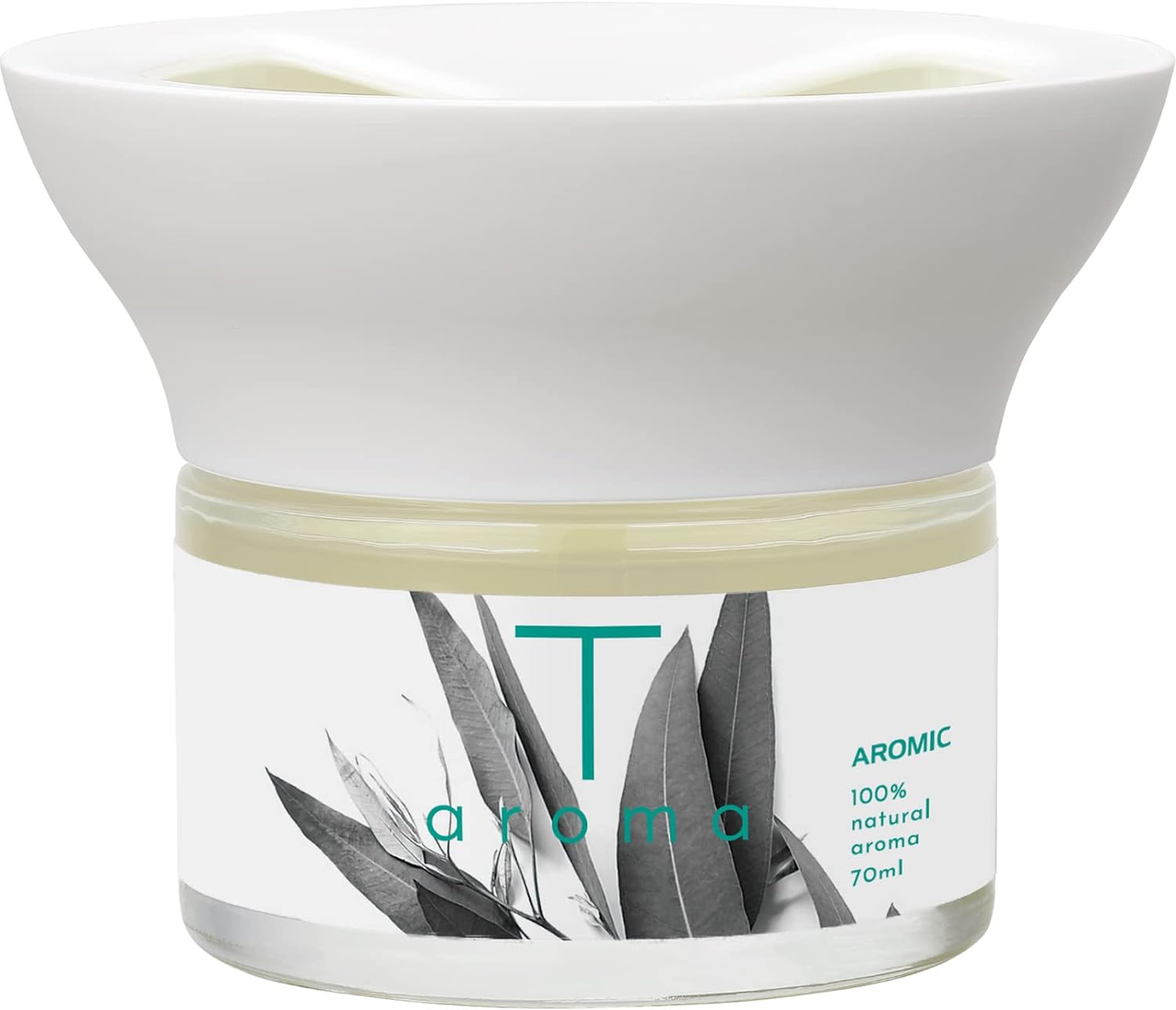 アロミックスタイル(AROMIC style) 天然アロマ トイレ用 置き型 アロマディフューザー ティーアロマ T-aroma 専用オイル60ml付