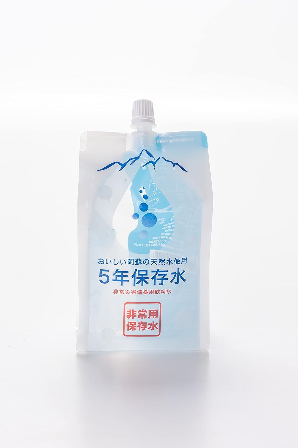 ティーアール 5年保存水 パウチ入り