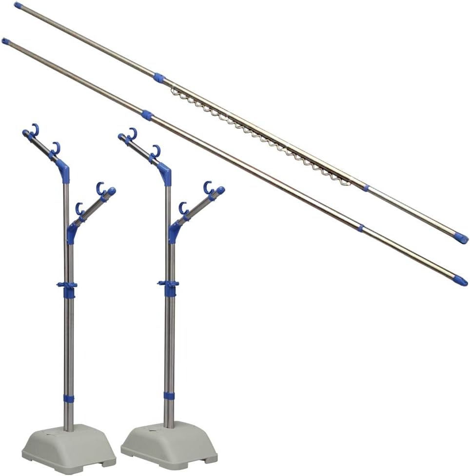 アイリスオーヤマ(IRIS OHYAMA) ステンレス物干しブロー台セット SMS-169R