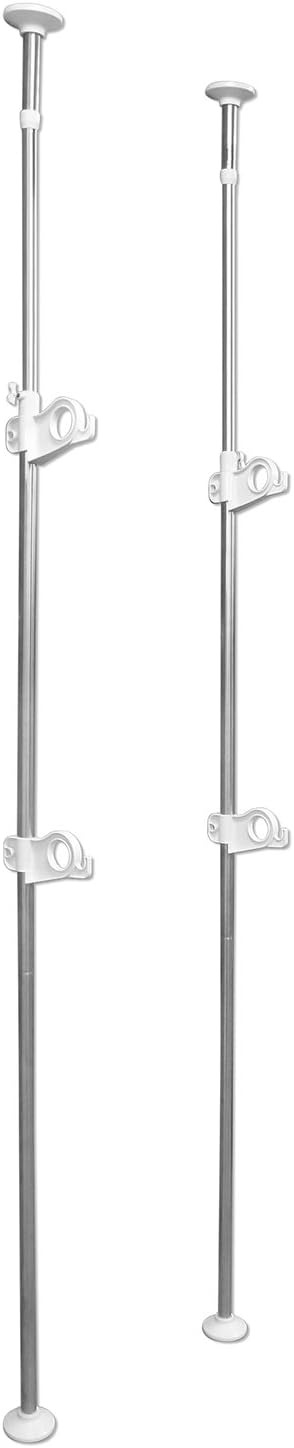 平安伸銅工業 突っ張りベランダ物干し竿受け MC-80