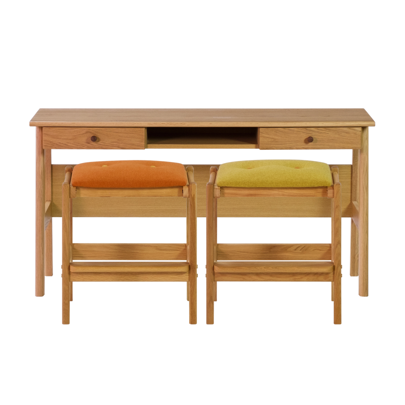 一生紀(ISSEIKI) レプトン デスク スツール 3点セット 101-01494