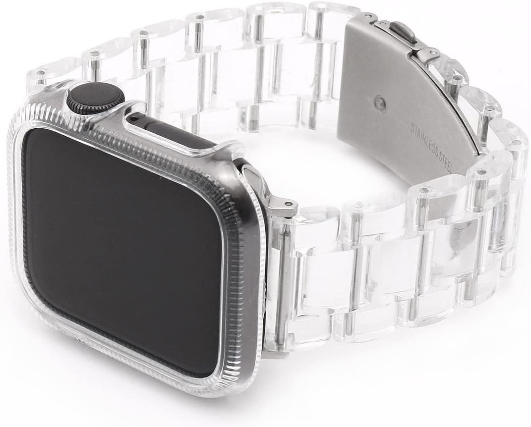 WEARPLANET WEARPLANET 保護ケース付きクリアチェーンバンド for Apple Watch 2022