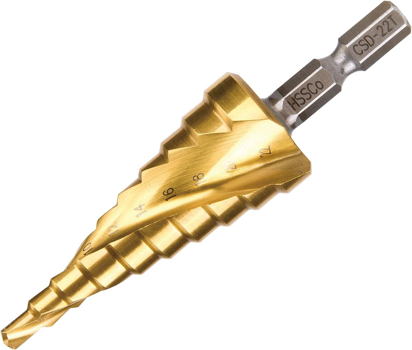 ウイニングボアー コバルトステップドリル　スパイラルカットシステム CSD-22T