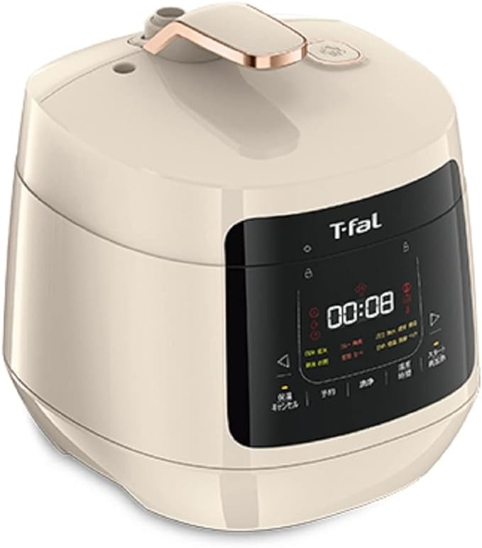ティファール(T-fal) ラクラ・クッカー プラス コンパクト電気圧力鍋 CY353AJP