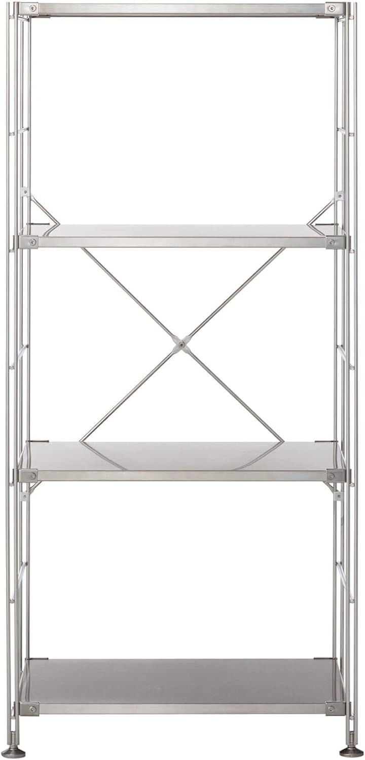 無印良品 ステンレスユニットシェルフ ステンレス棚セット 中 83267087