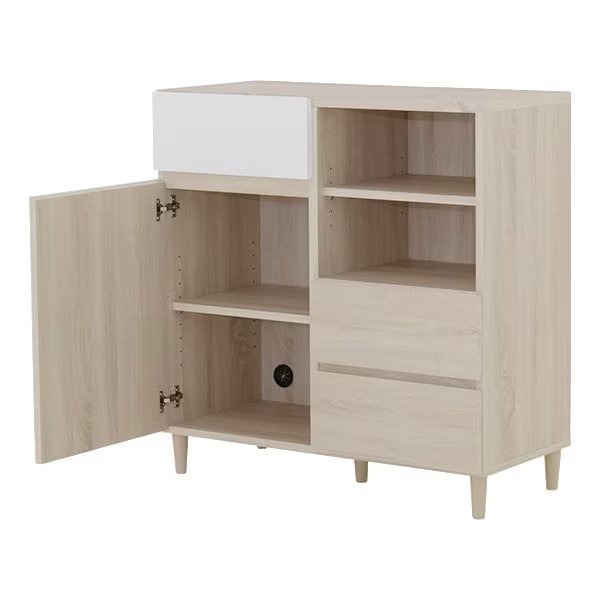 ニトリ(NITORI) キャビネット アイボリー 5611510