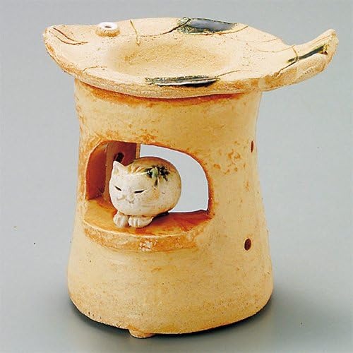 せともの本舗(SETOMONO HONPO) 茶香炉 島ねこ