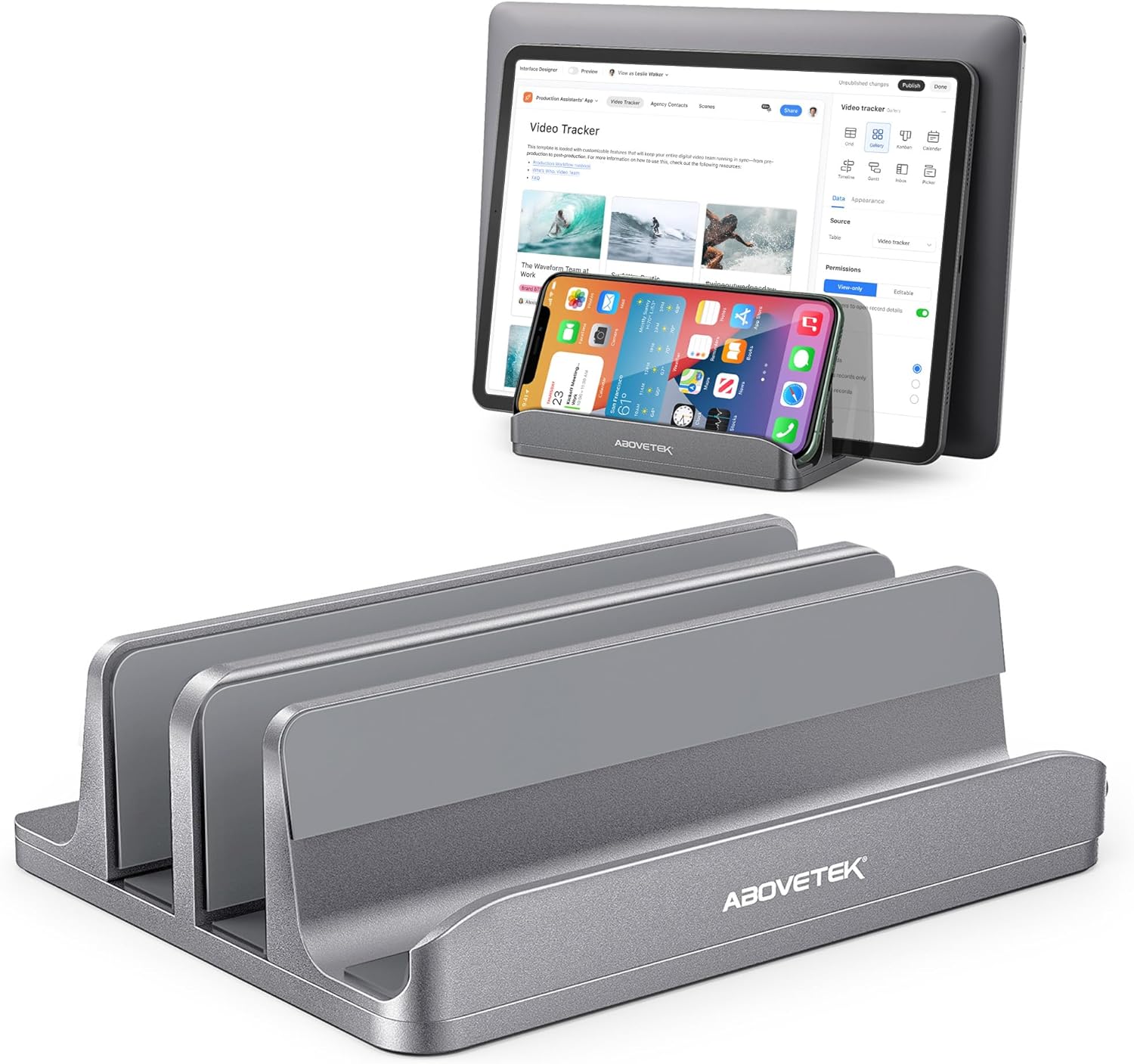 AboveTEK 縦置きノートパソコンスタンド