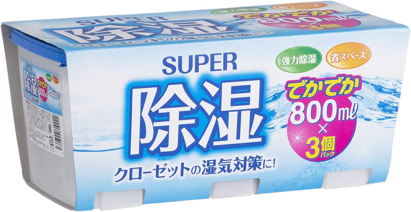 紀陽除虫菊 アドグッド 除湿剤 800ml×3個パック