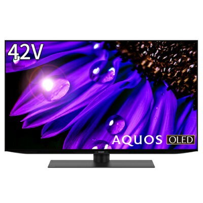 シャープ(SHARP) 4K有機ELテレビ AQUOS 42V型 4T-C42EQ2 2022
