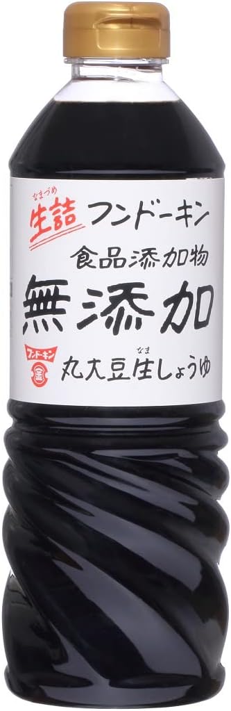 フンドーキン醤油 無添加丸大豆生しょうゆ 720ml