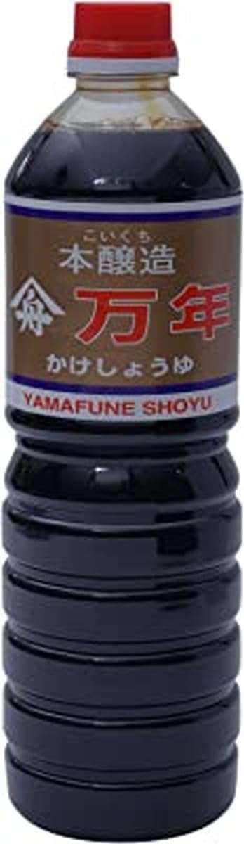 麻生醤油醸造所 再仕込み醤油 万年 1L