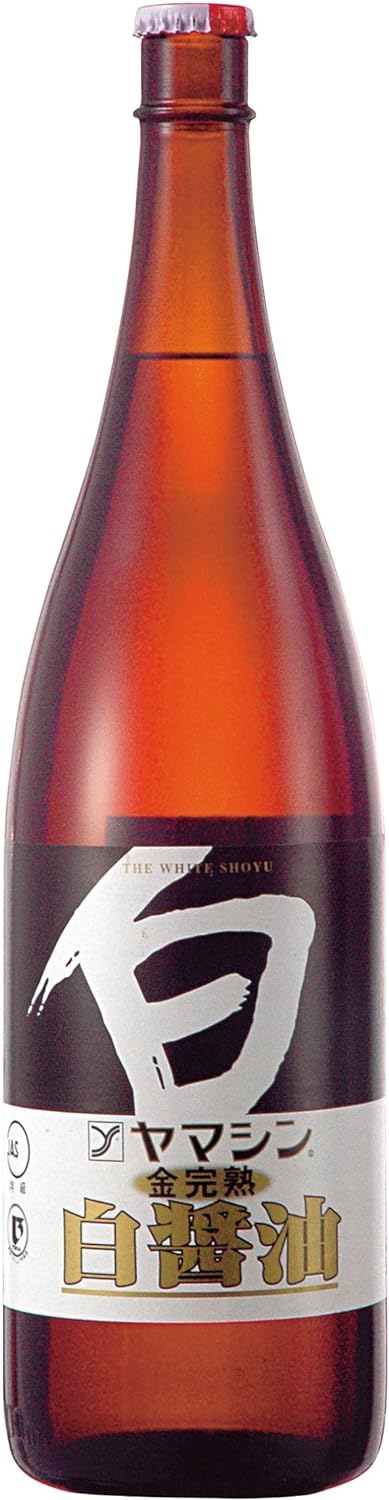 ヤマシン 金完熟白醤油 特級 1.8L