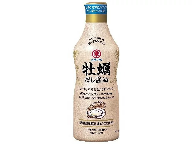ヒガシマル醤油 牡蠣だし醤油 400ml