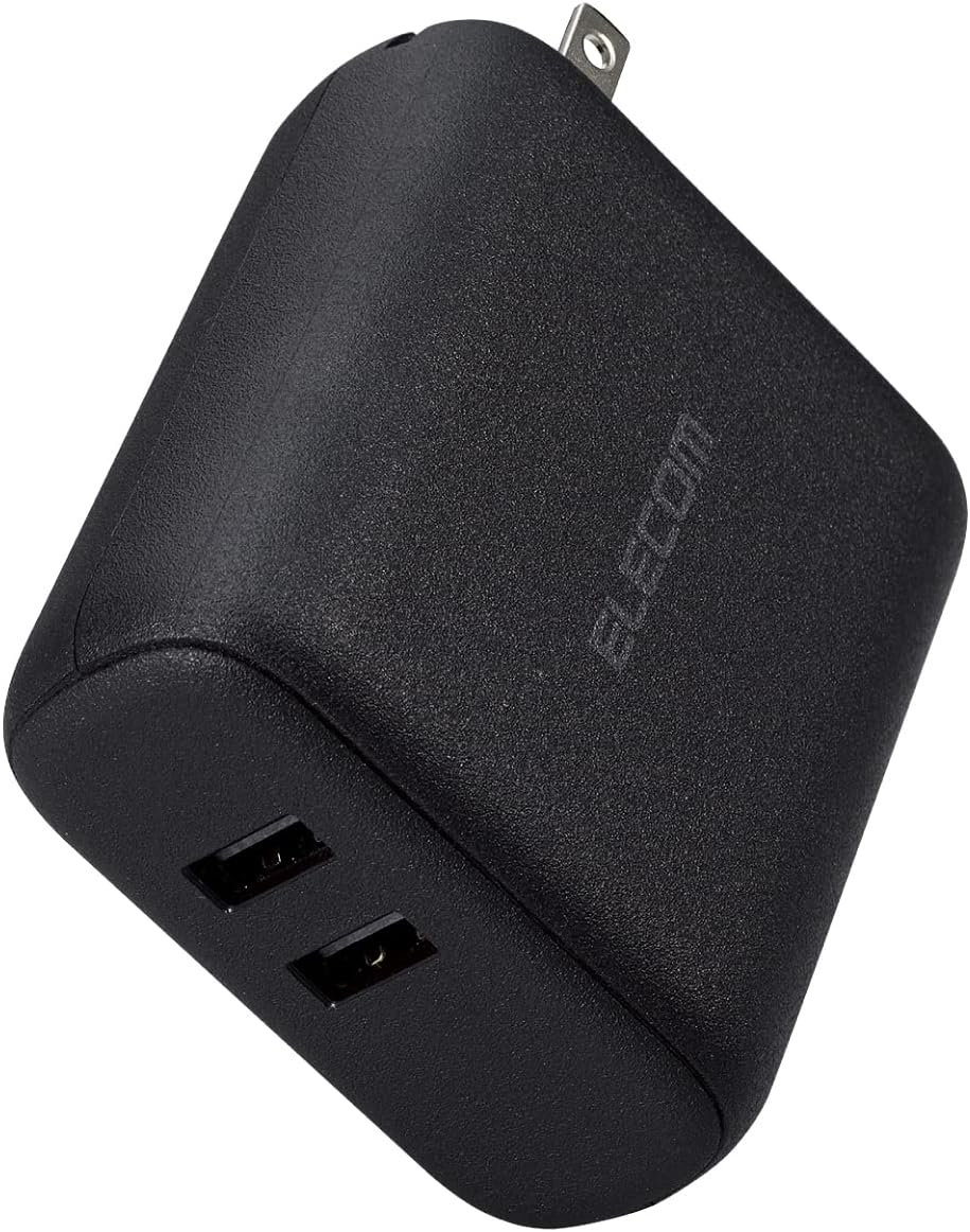 エレコム(ELECOM) AC充電器一体モバイルバッテリー DE-AC06-5000