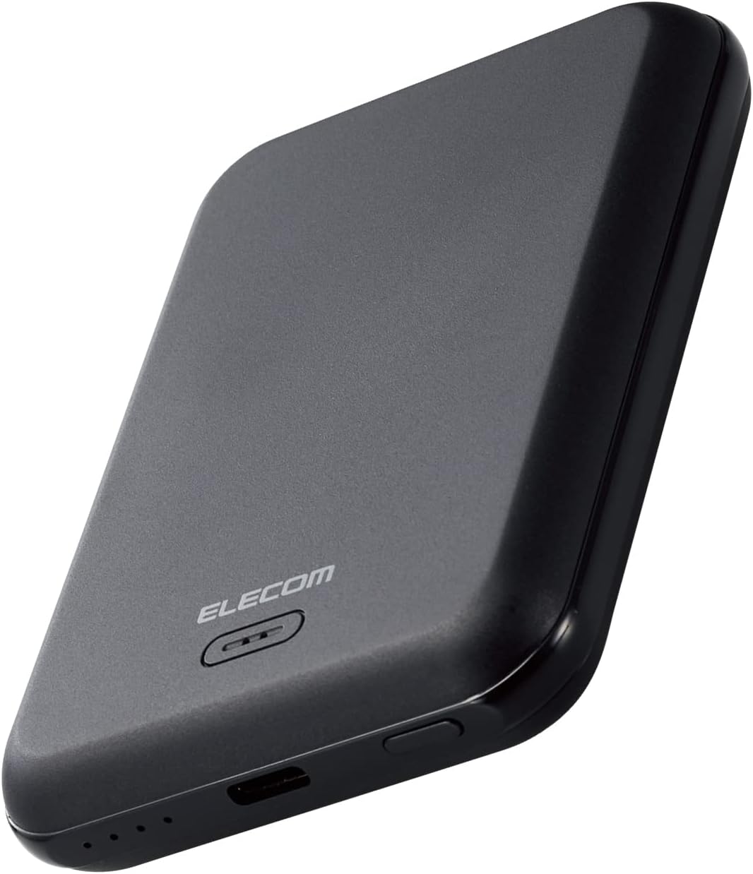 エレコム(ELECOM) マグネット付きワイヤレス充電対応モバイルバッテリー DE-C40-5000