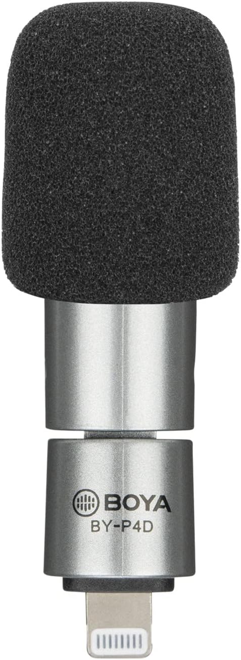 BOYA Miniature Omnidirectional Microphone BY-P4D 2022