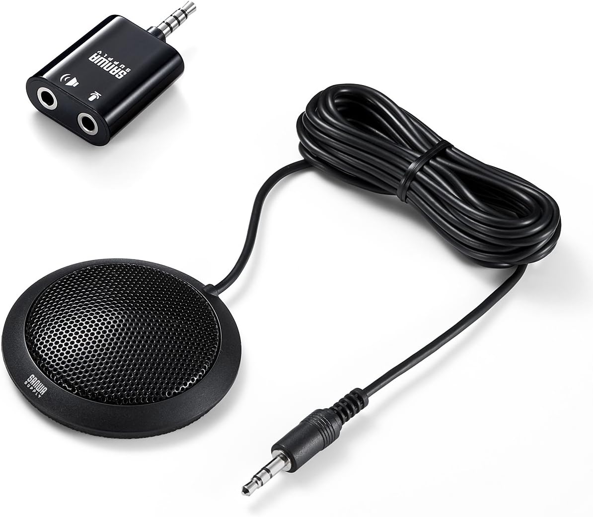 サンワサプライ(SANWA SUPPLY) iPhone・iPad 外付けマイク 400-MC008 2014