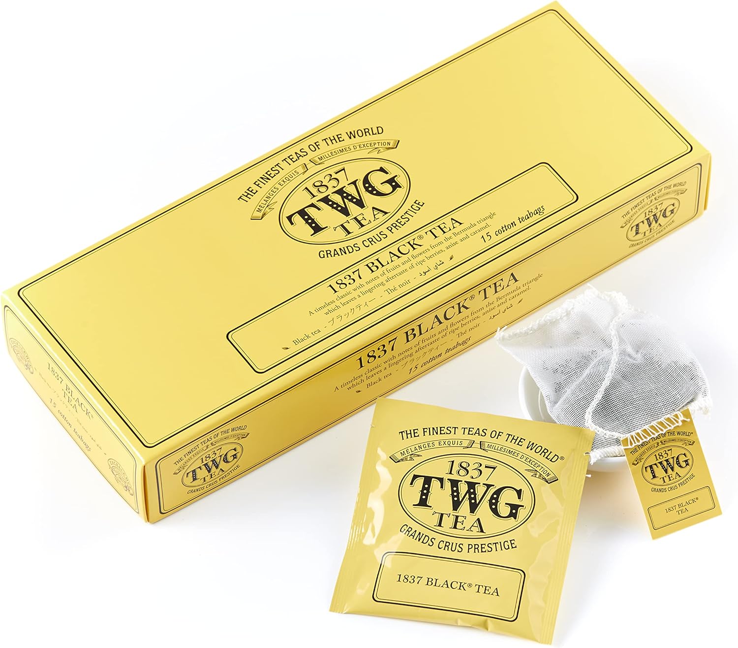 東急グルメフロント TWG Tea 1837 ブラック ティーバッグ