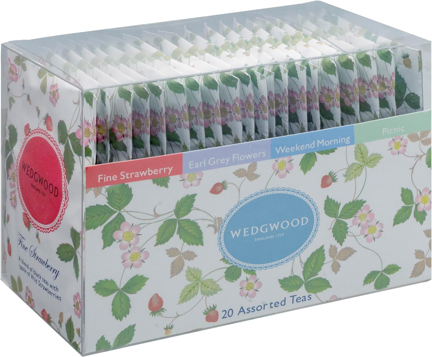 フィスカースジャパン ウェッジウッド(WEDGWOOD) ワイルドストロベリー アソートティーバッグ