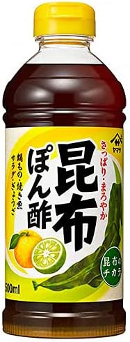 ヤマサ醤油 昆布ぽん酢 500ml