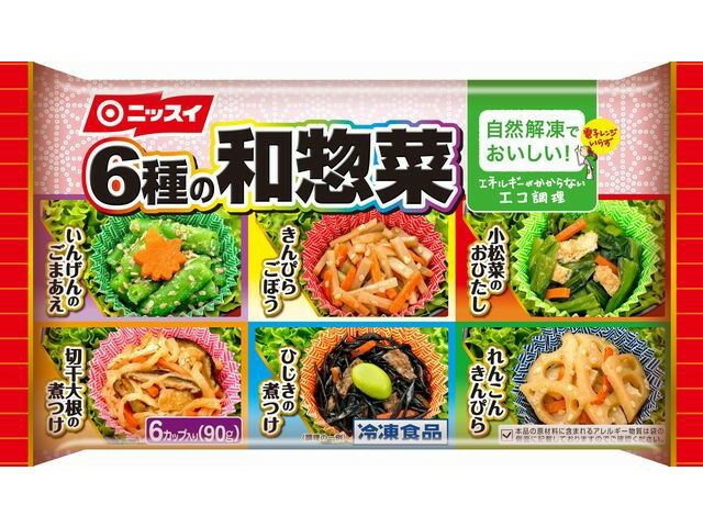 ニッスイ 自然解凍でおいしい! 6種の和惣菜