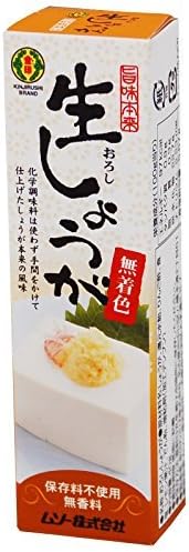 ムソー 旨味本来・生おろししょうがチューブ