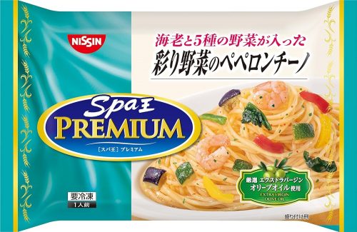 日清食品冷凍 日清スパ王プレミアム 彩り野菜のペペロンチーノ