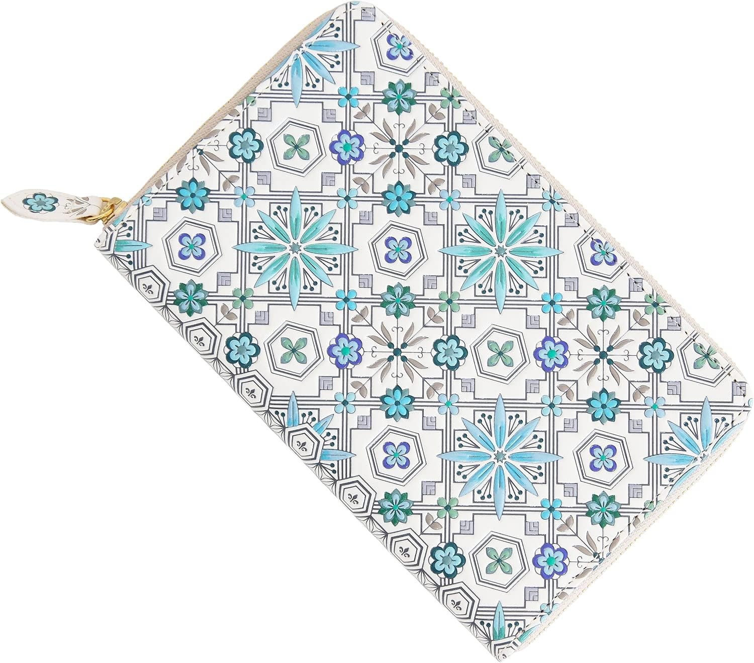 浅草文庫 お薬手帳ポーチ 花菱柄