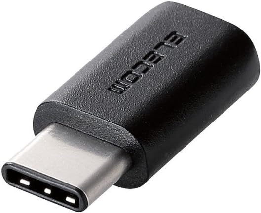 エレコム(ELECOM) USB2.0変換アダプタ Type-C-micro-B TB-MBFCMADBK 2017