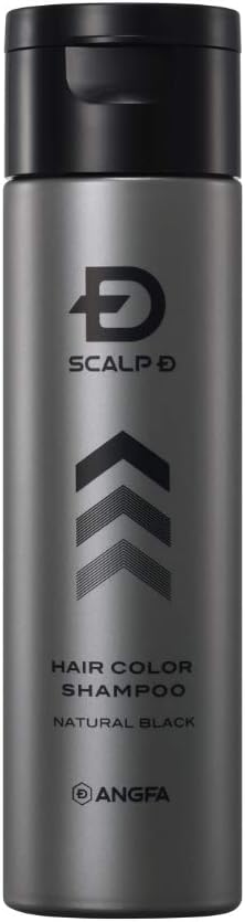 アンファー(ANGFA) スカルプD スカルプシャンプー カラーイン オイリー 脂性肌用 ナチュラルブラック