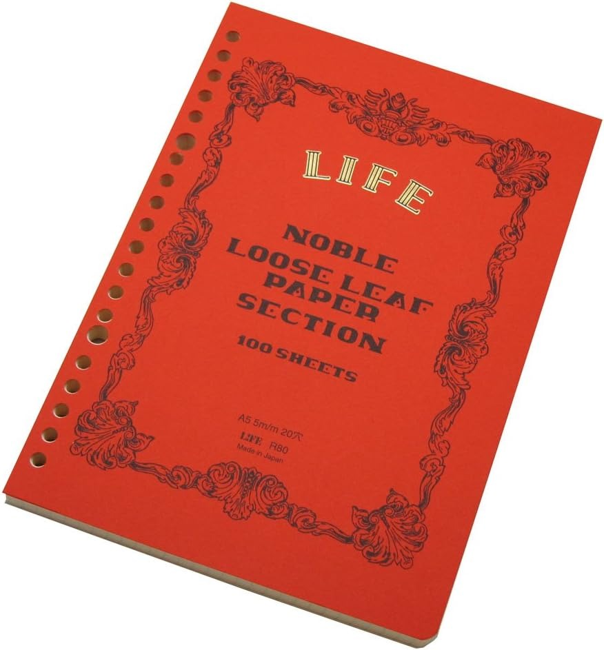 ライフ(LIFE) Life Catalogue ノーブル ルーズリーフ 方眼 R80