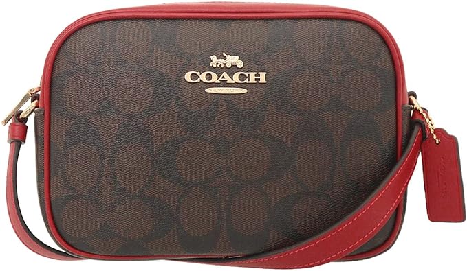 コーチ(COACH) ミニ ジェイミー カメラ バッグ シグネチャー キャンバス