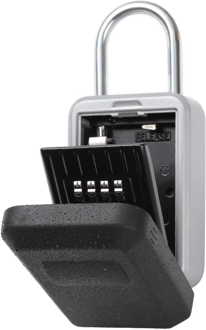 エルアイアンドエルアイ(Li&Li) 防水カバー付き壁掛けキーボックス ten-0001