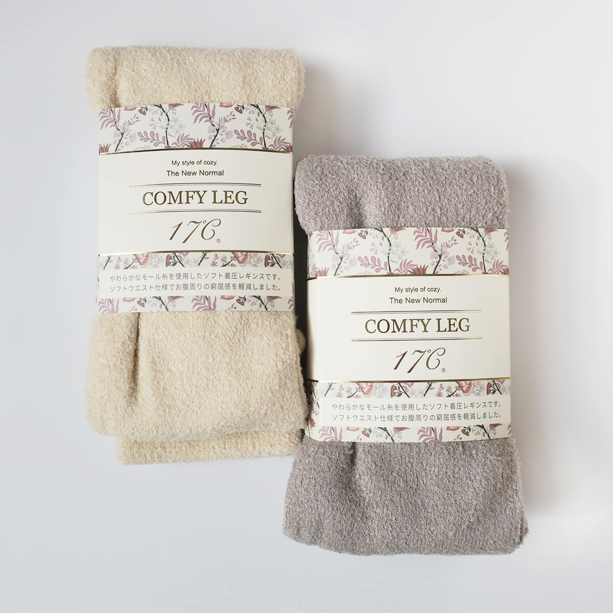 靴下の岡本(okamoto) 17℃ レディース レギンス COMFY着圧モールレギンス10分丈