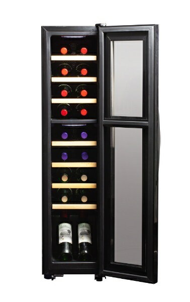デバイスタイル(deviceSTYLE) コンプレッサー式18本用ワインセラー DCF-C18W 2019