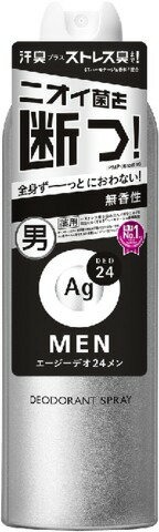 資生堂(SHISEIDO) エージーデオ24メン メンズデオドラントスプレー 医薬部外品