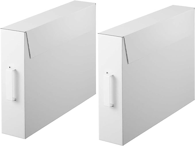 山崎実業 作品収納ボックス タワー 2個組