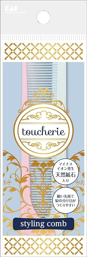 貝印 toucherie トゥシェリ セットコーム 折りたたみ KQ2354